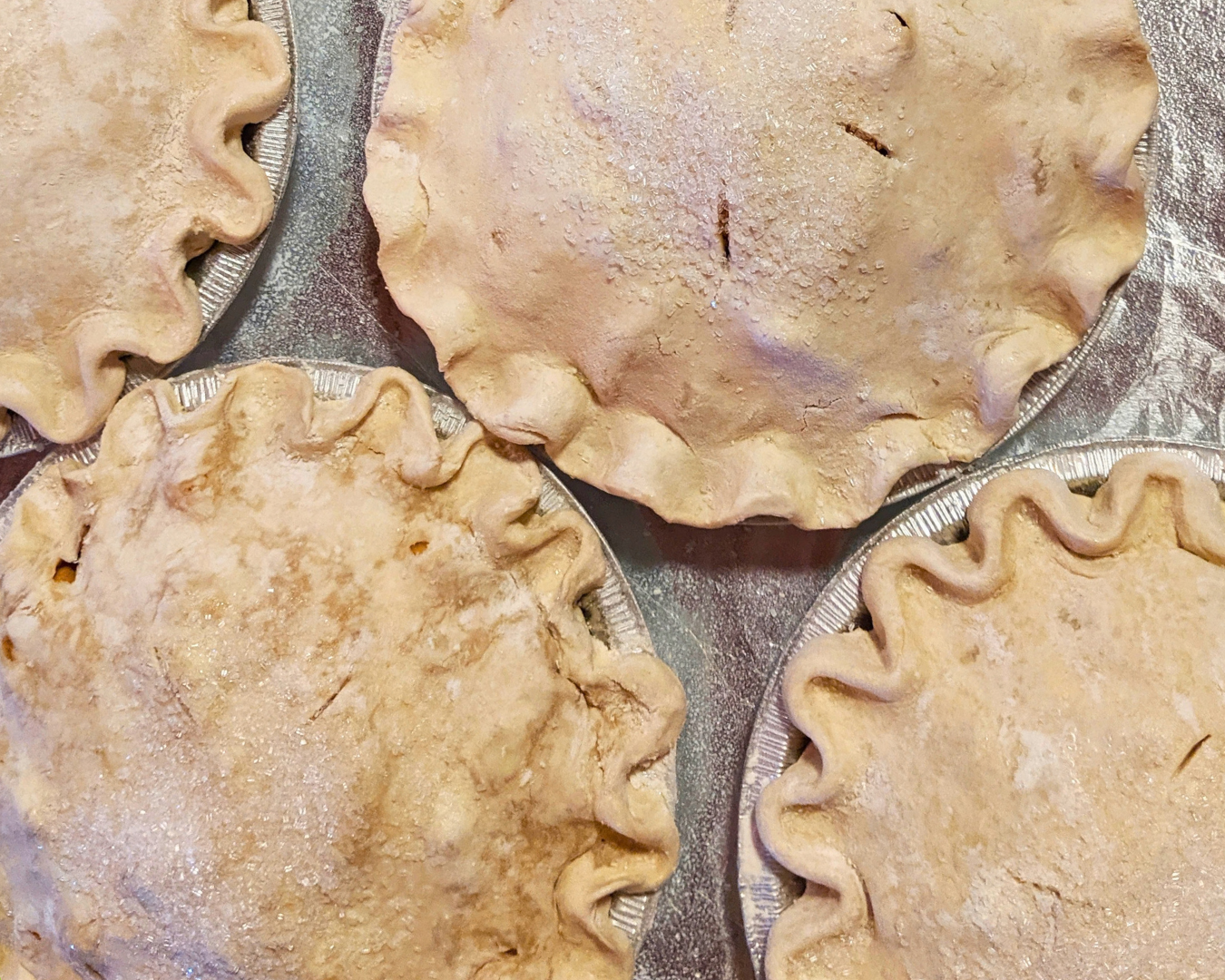 Frozen UNBAKED Pie — Frozen Take & Bake Apple