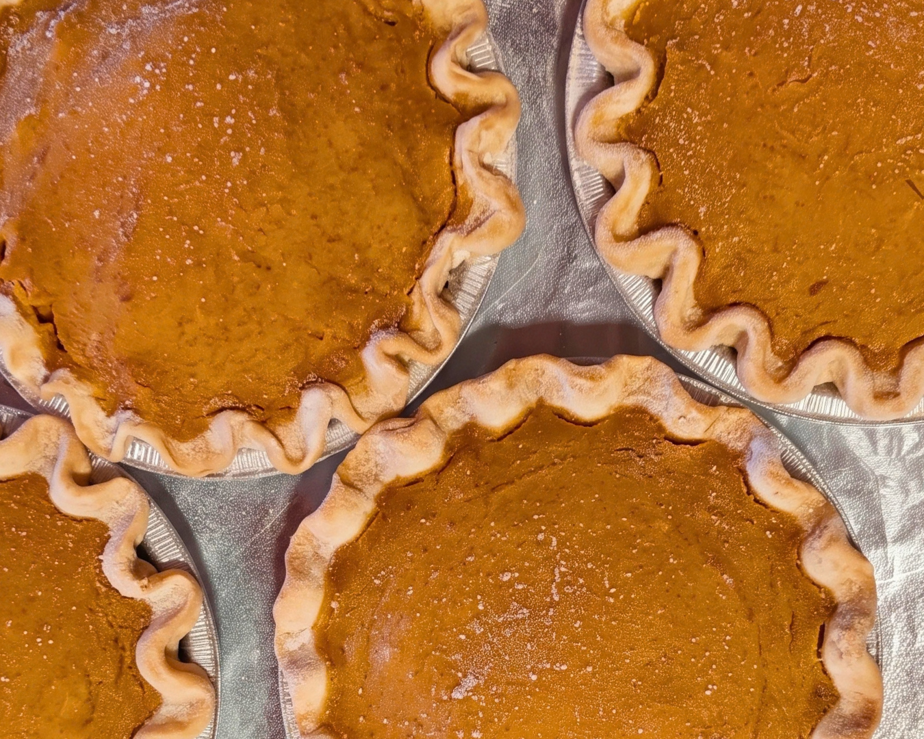 Frozen UNBAKED Pie — Frozen Take & Bake Pumpkin